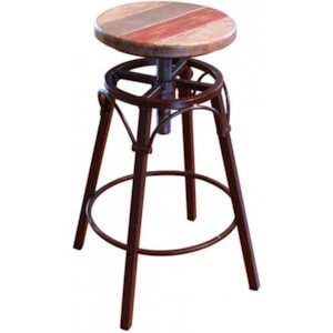 International Furniture Direct 900 Antique Ifd968bs2430 Antique 24 30 Adjustable Counter Stool With Iron Base Furniture And Appliancemart Bar Stools