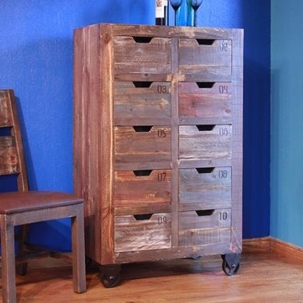 International Furniture Direct Consoles10 Drawer Console
