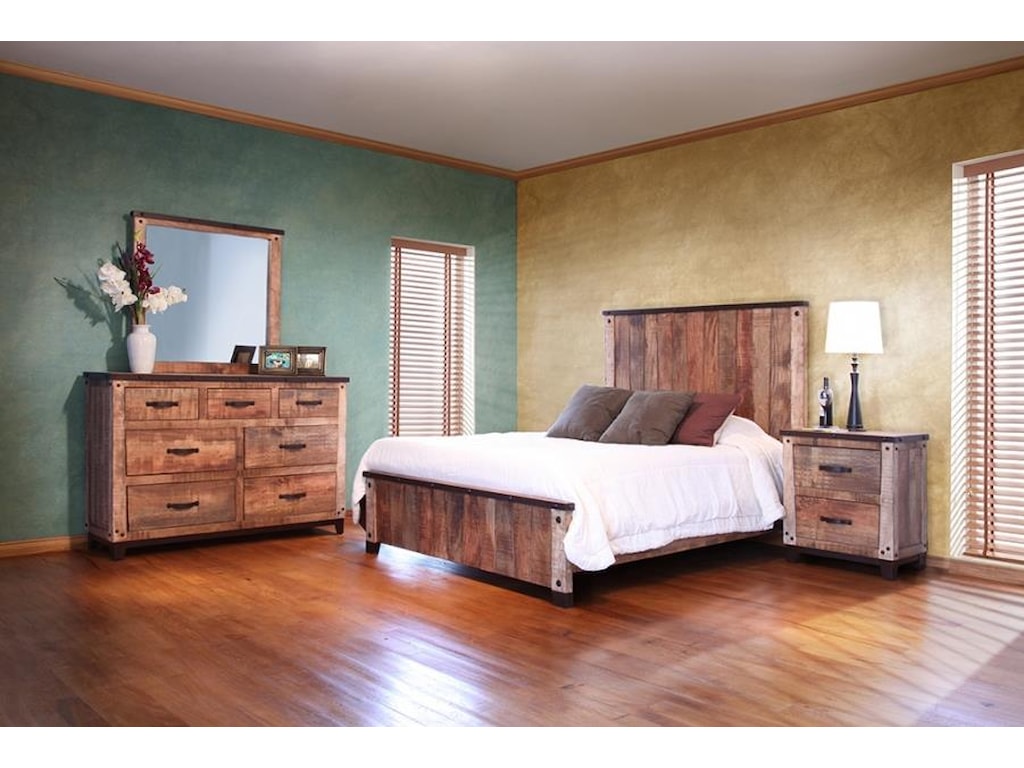 International Furniture Direct MayaQueen Bed