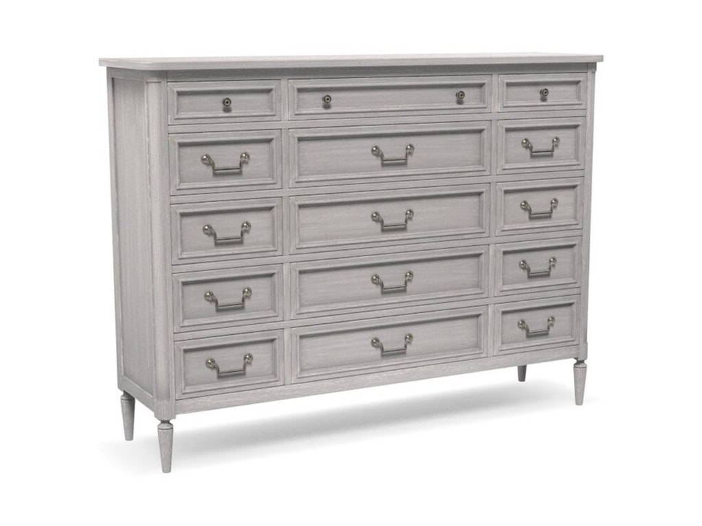 Artiste Furniture CharlotteCustomizable 15 Drawer Dresser