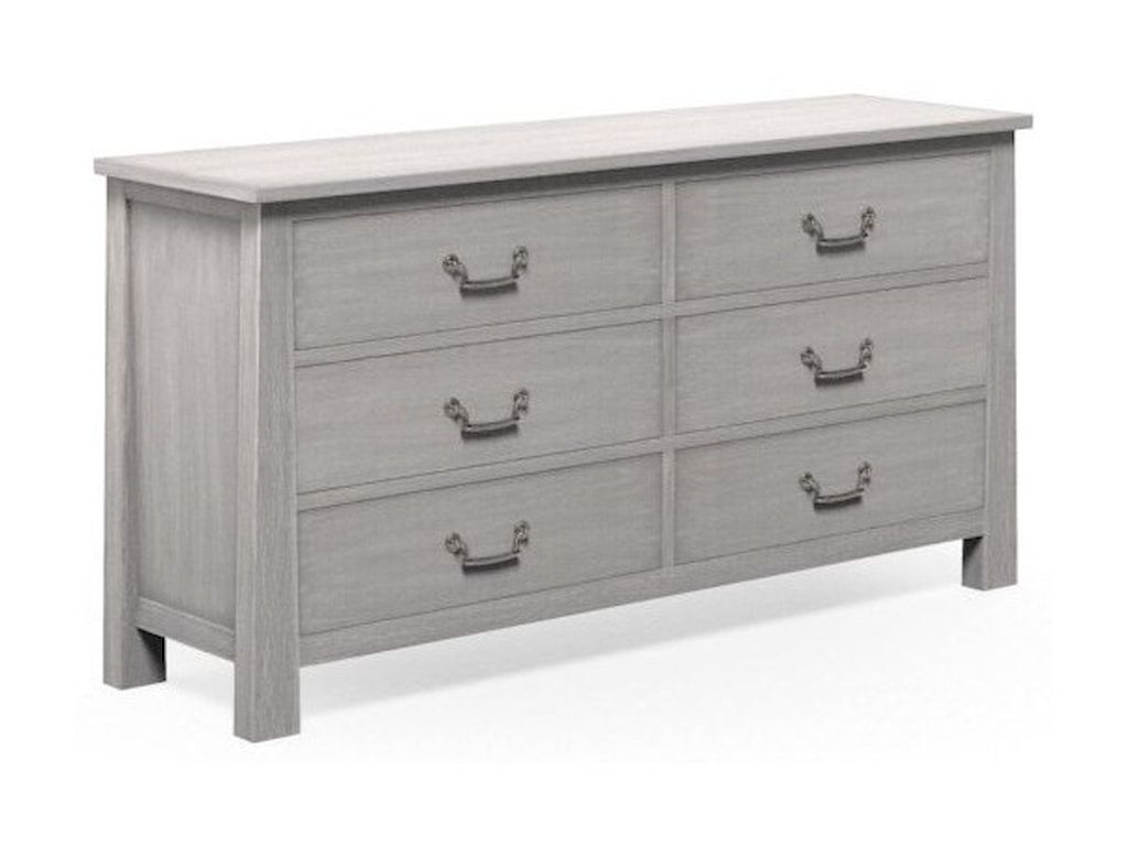 Artiste Furniture Wright Customizable 6 Drawer Dresser Broyhill
