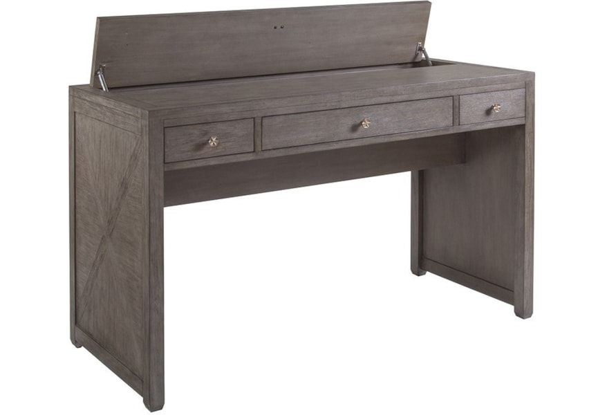 Artistica Cohesion Ringo Three Drawer Writing Desk With Keyboard