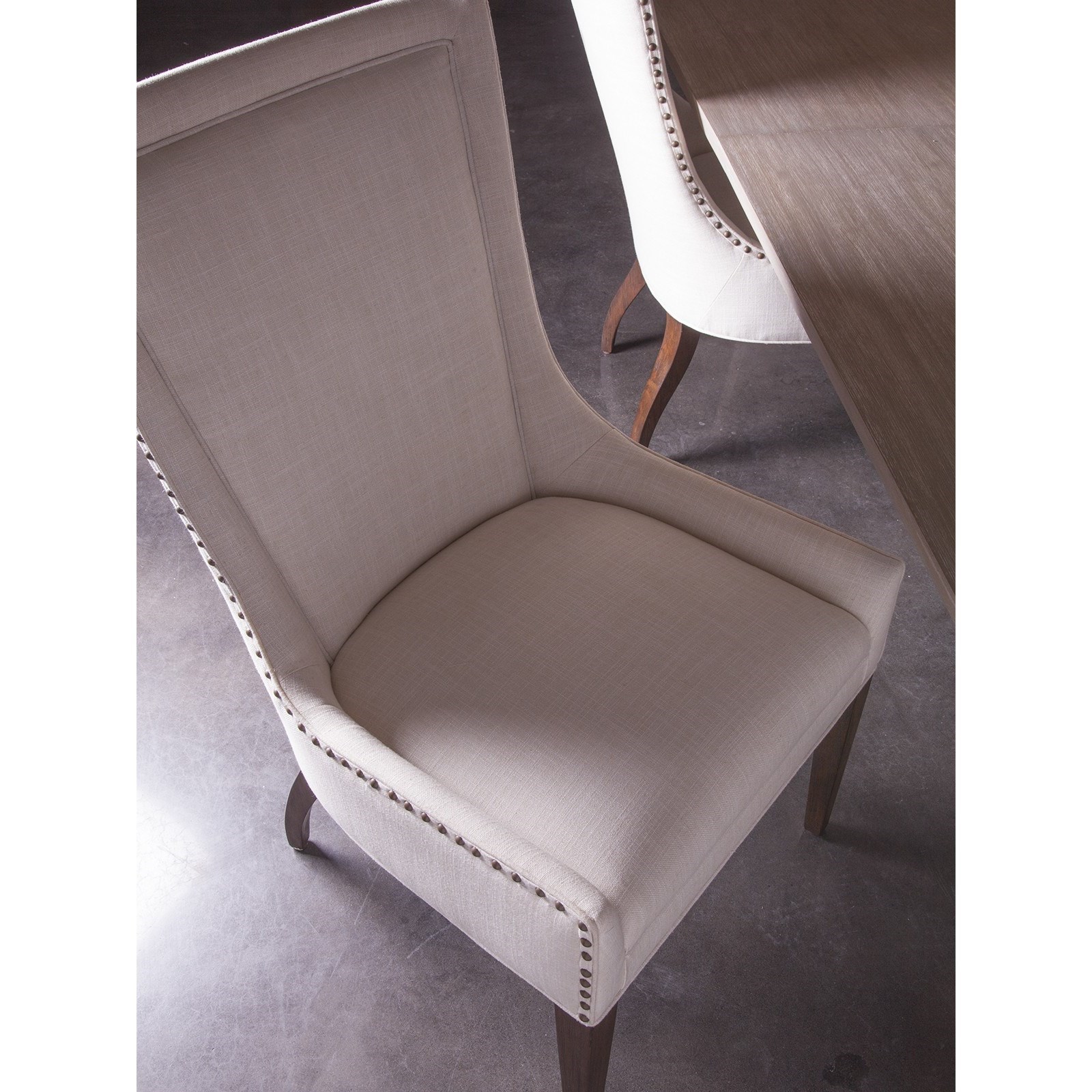 Artistica Cohesion Josephine Upholstered Side Chair With Nailheads