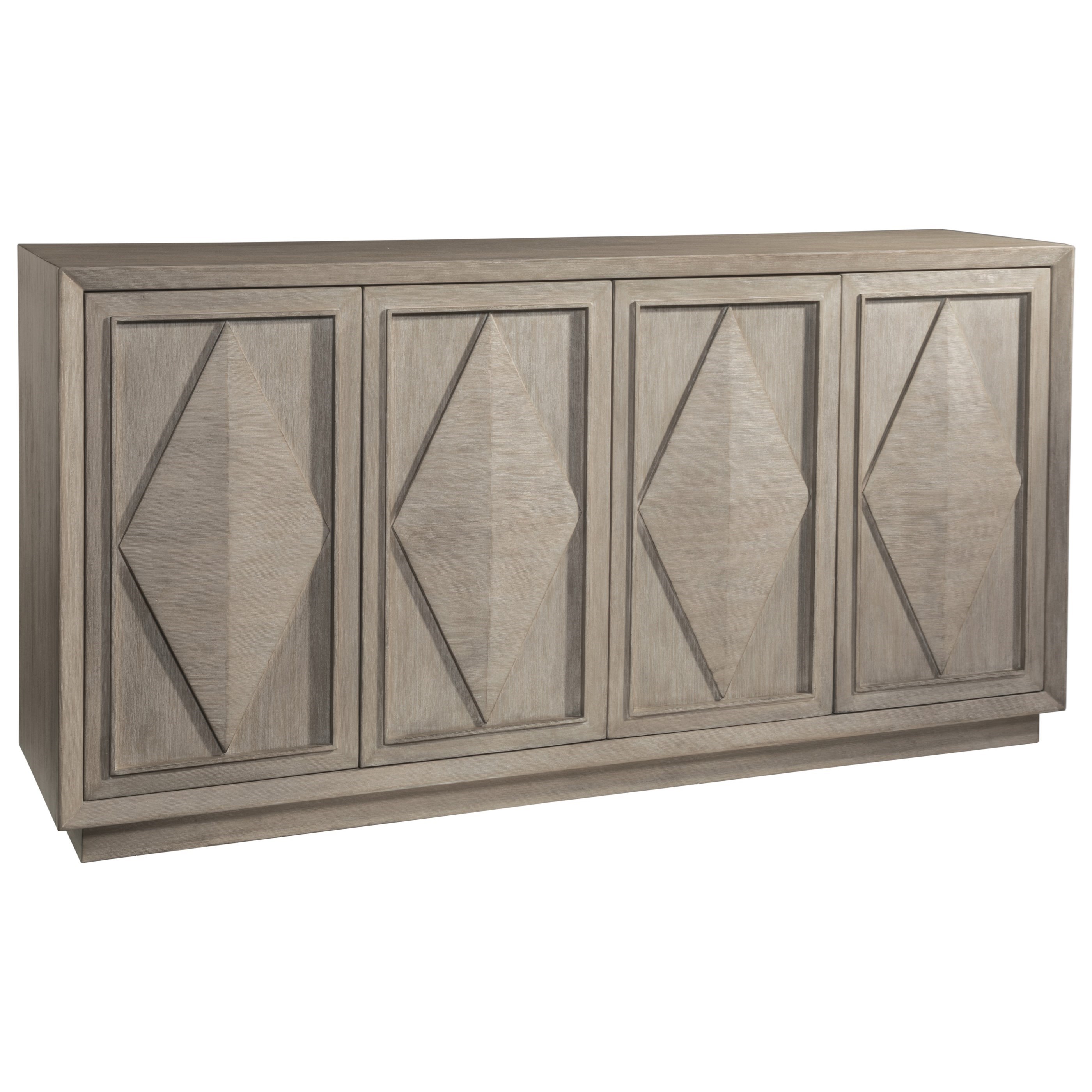 Artistica Cohesion Exchequer 4 Door Buffet With Silverware Storage Belfort Furniture Buffets