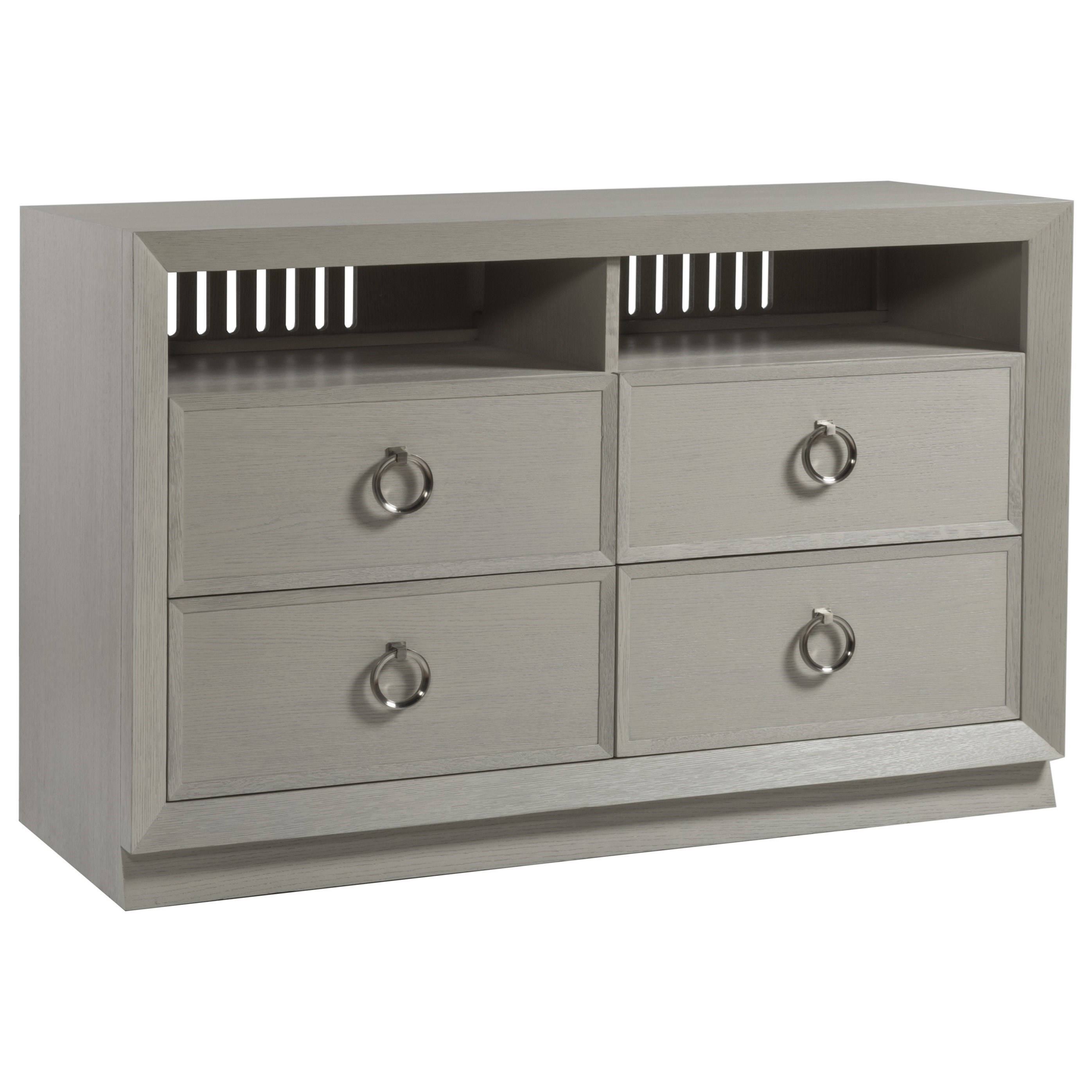 Contemporary 4-Drawer Media Console