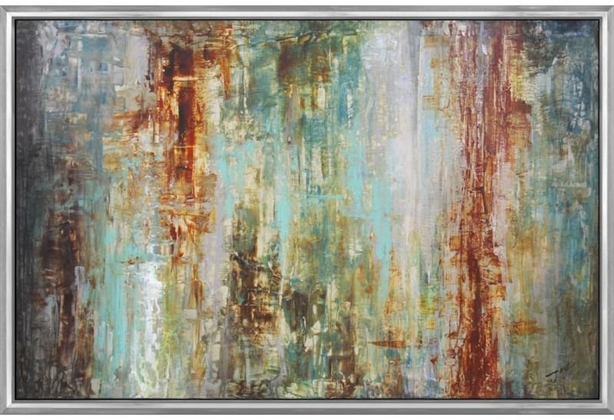Artists Guild Of America Canvas Hand Painted Big Sur W Catalina