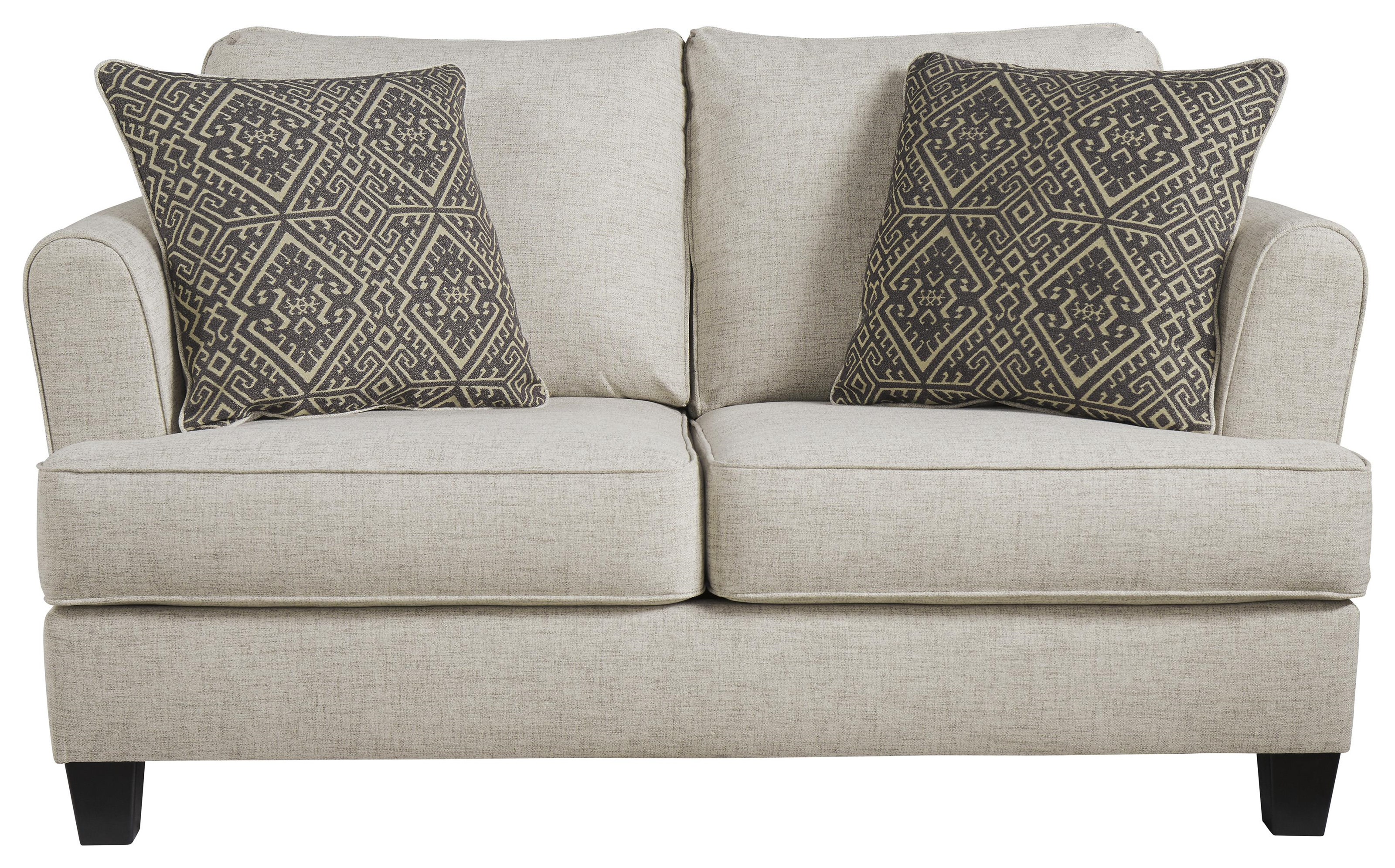 Ashley Furniture Alcona 9831038 34 42 Beige Sofa Loveseat And