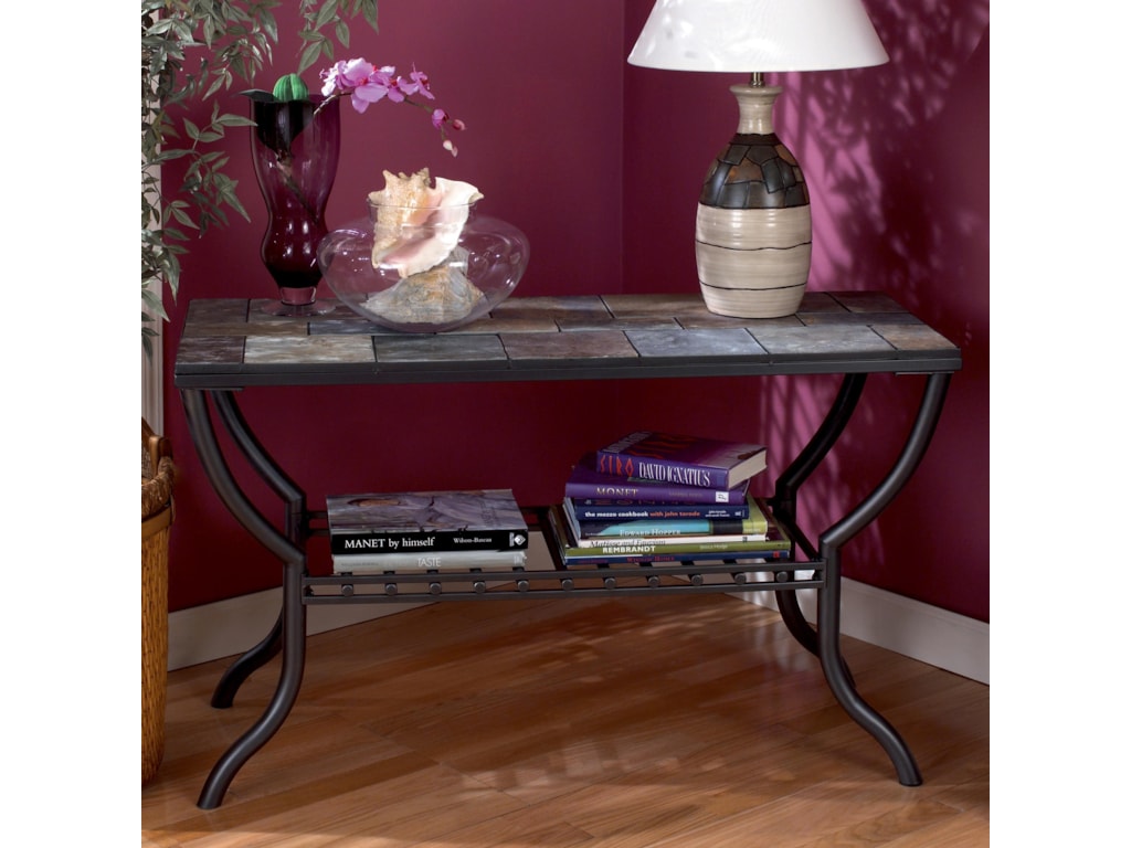 Signature Design by Ashley AntigoSlate Top Sofa Table