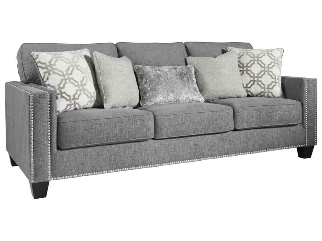 Ashley Furniture Barrali 1390438 Fog Sofa Sam Levitz Furniture