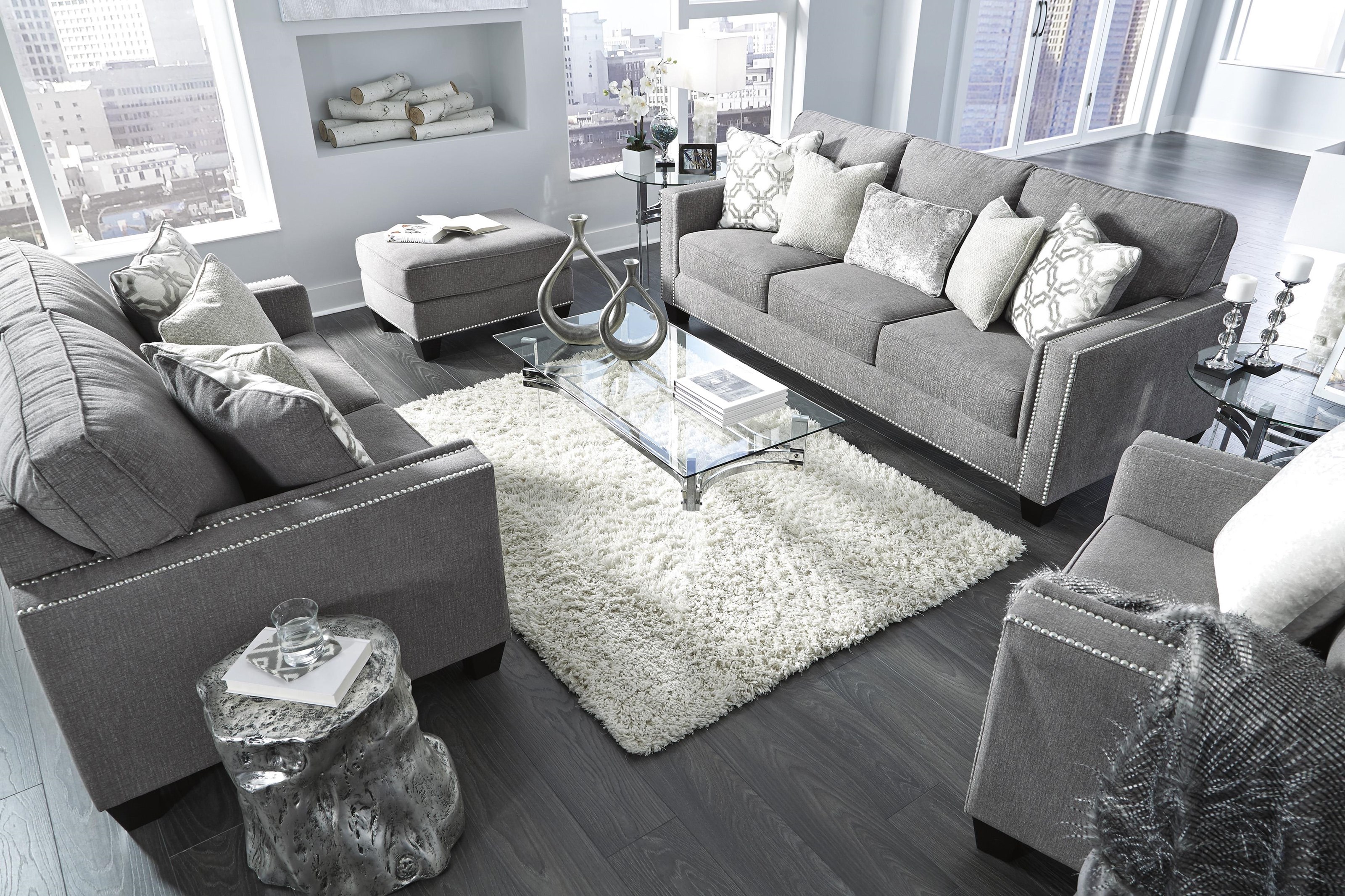 Ashley Furniture Barrali 1390438 20 14 Fog Sofa Chair And Ottoman