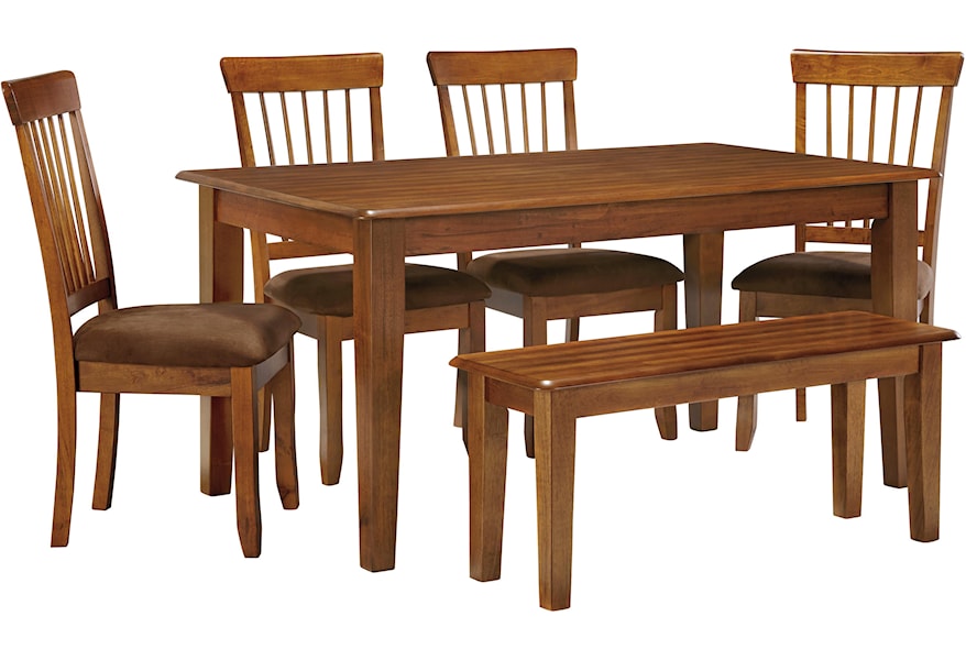 Ashley Furniture Berringer 36 X 60 Table With 4 Chairs Bench