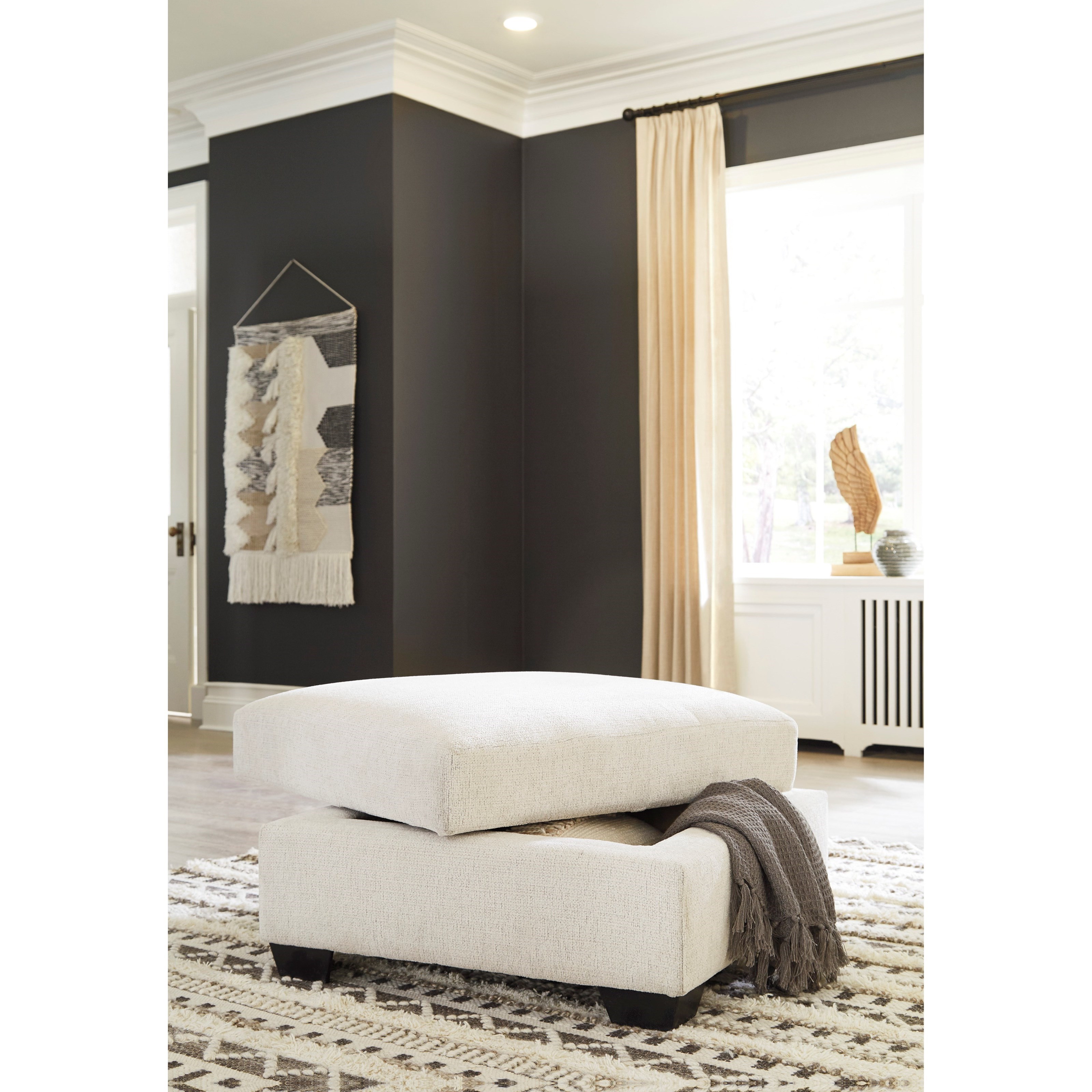 Ashley Furniture Cambri Ottoman With Storage Reversible Tray Top