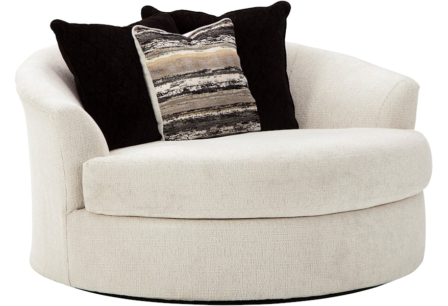 Ashley Furniture Cambri 9280121 Oversized Round Swivel Chair Efo