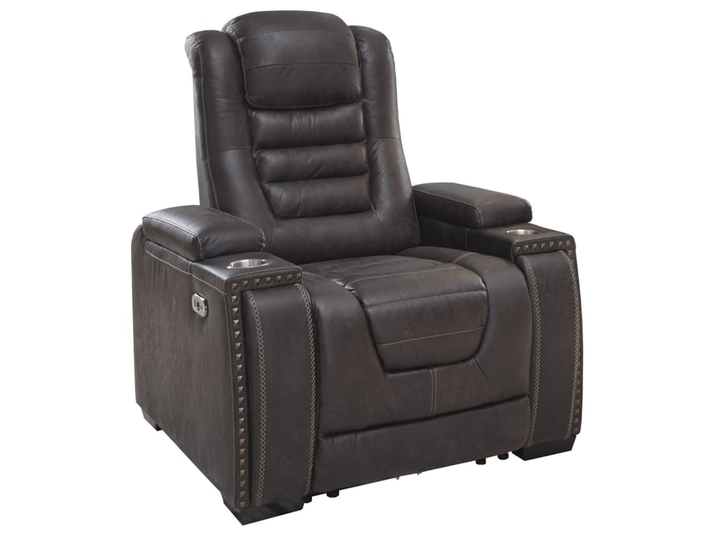 Brassville Oversized Recliner Ashley Furniture Homestore