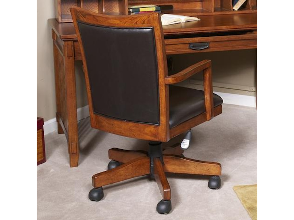 Ashley Furniture Cross IslandArm Chair with Swivel/Adj Height