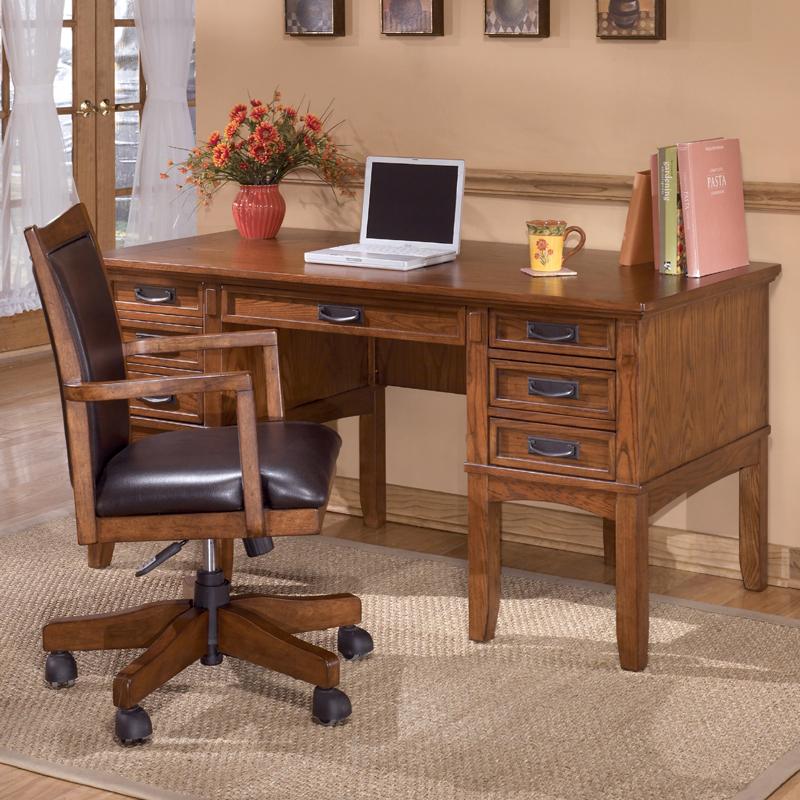 Ashley Furniture Cross Island Mission Home Office Storage Leg Desk