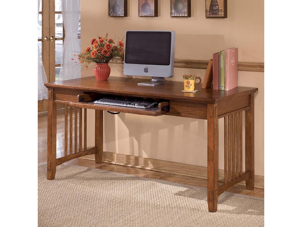Ashley Furniture Cross Island Oak Large Leg Desk Ahfa Table