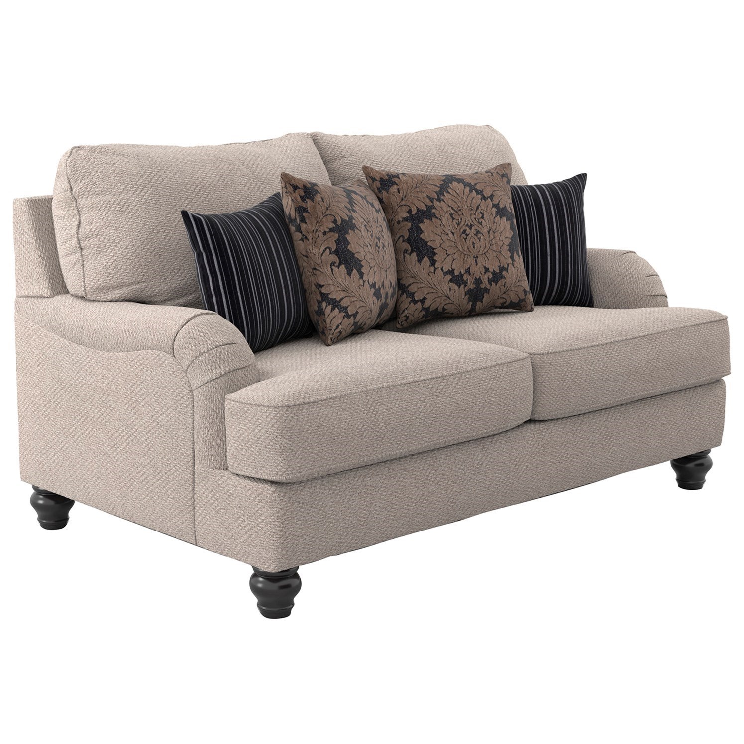 Ashley Furniture Fermoy 7370135 Transitional Loveseat Furniture