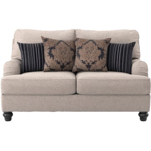 Ashley Furniture Fermoy 7370135 Transitional Loveseat Furniture And Appliancemart Love Seats