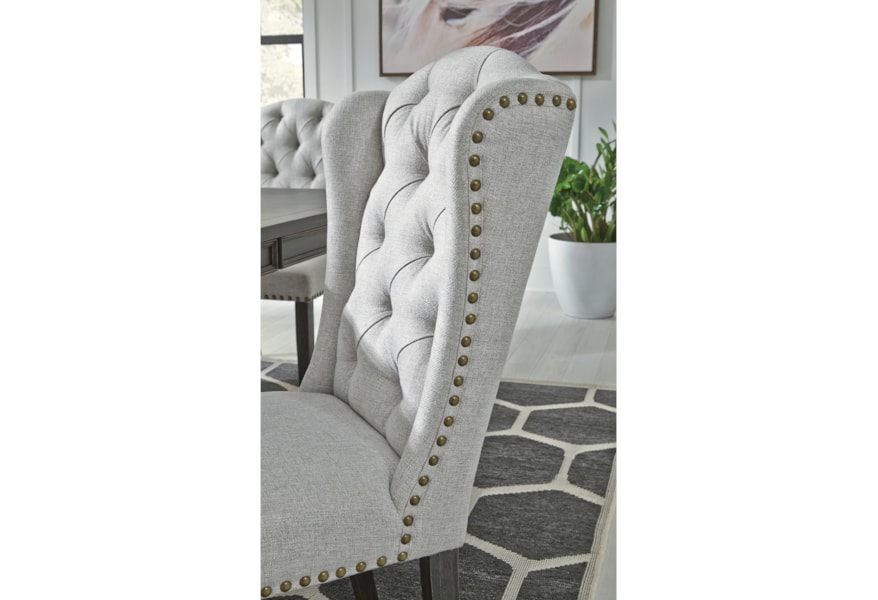 Ashley Furniture Jeanette 6-Piece Dining Set With Upholstered Bench | Rooms And Rest | Table & Chair Set With Bench