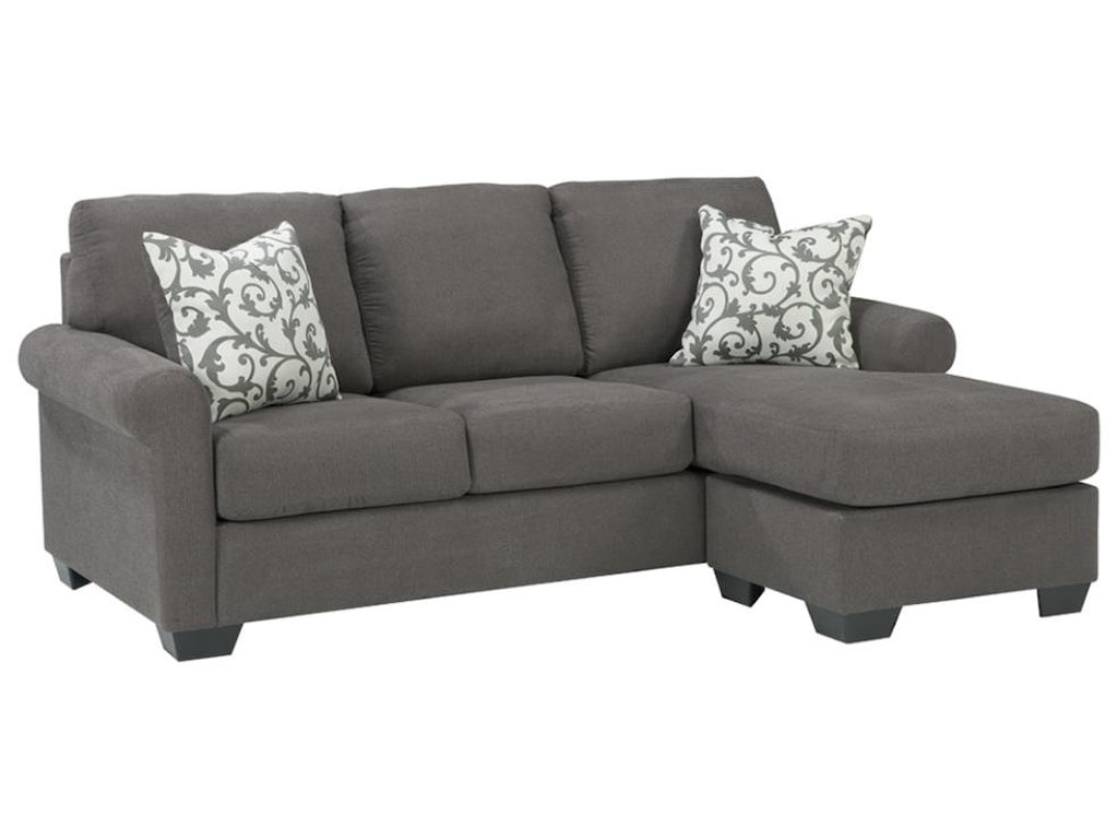 Ashley Furniture Kexlor 1050118 Grey Sofa Chaise Sam Levitz