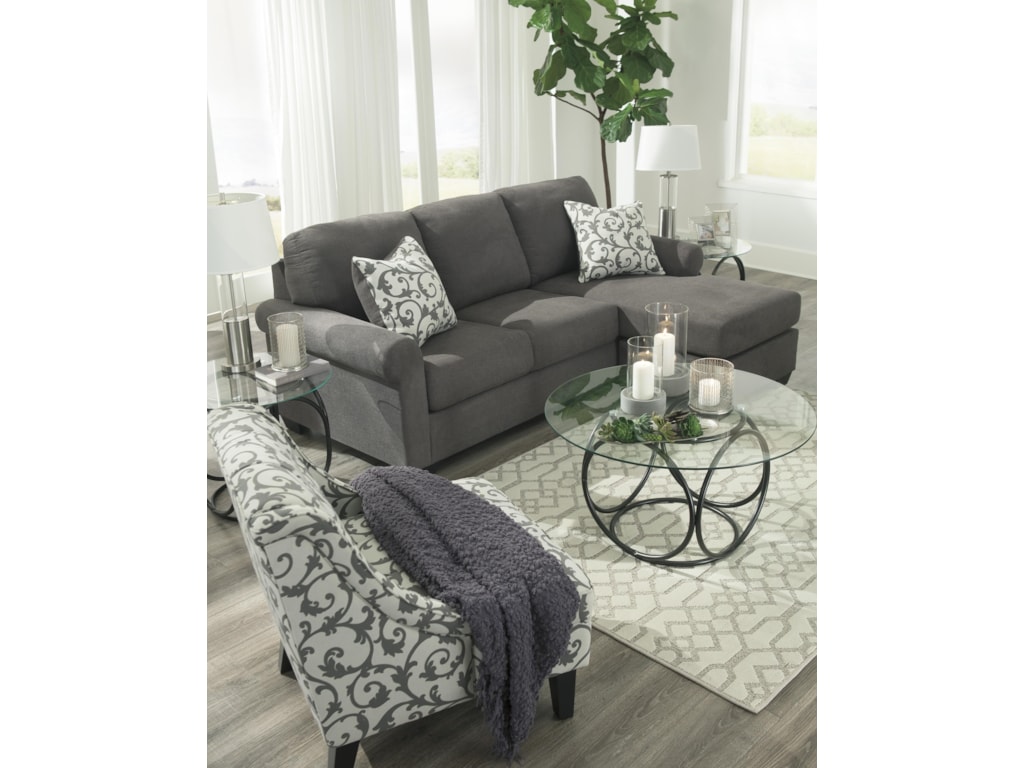 Ashley Furniture Kexlor 1050118 60 Alloy Chaise Sofa And Accent Kexlor 1050118 60 Alloy Chaise Sofa