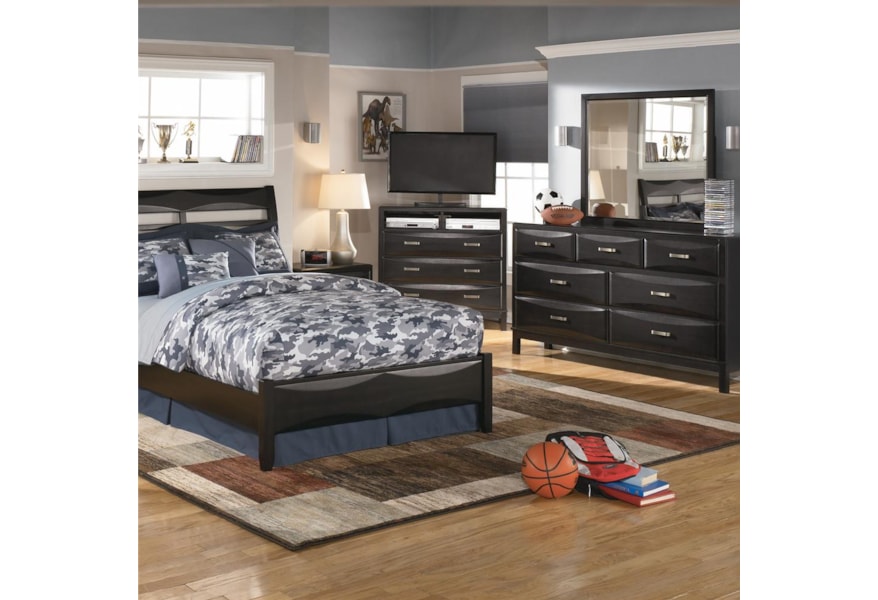 Ashley Furniture Kira 7 Drawer Dresser And Mirror Combo Nassau