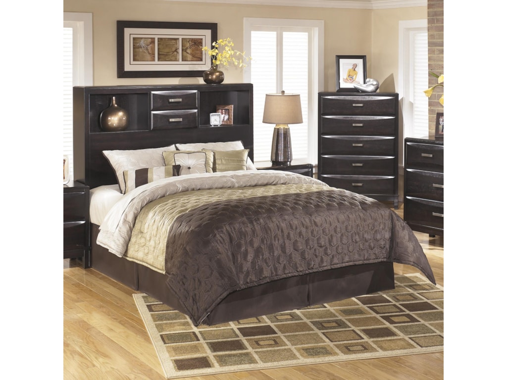 Ashley Furniture Kira B473 65 Queen Storage Headboard Ashley Furniture Kiraqueen Storage Headboard