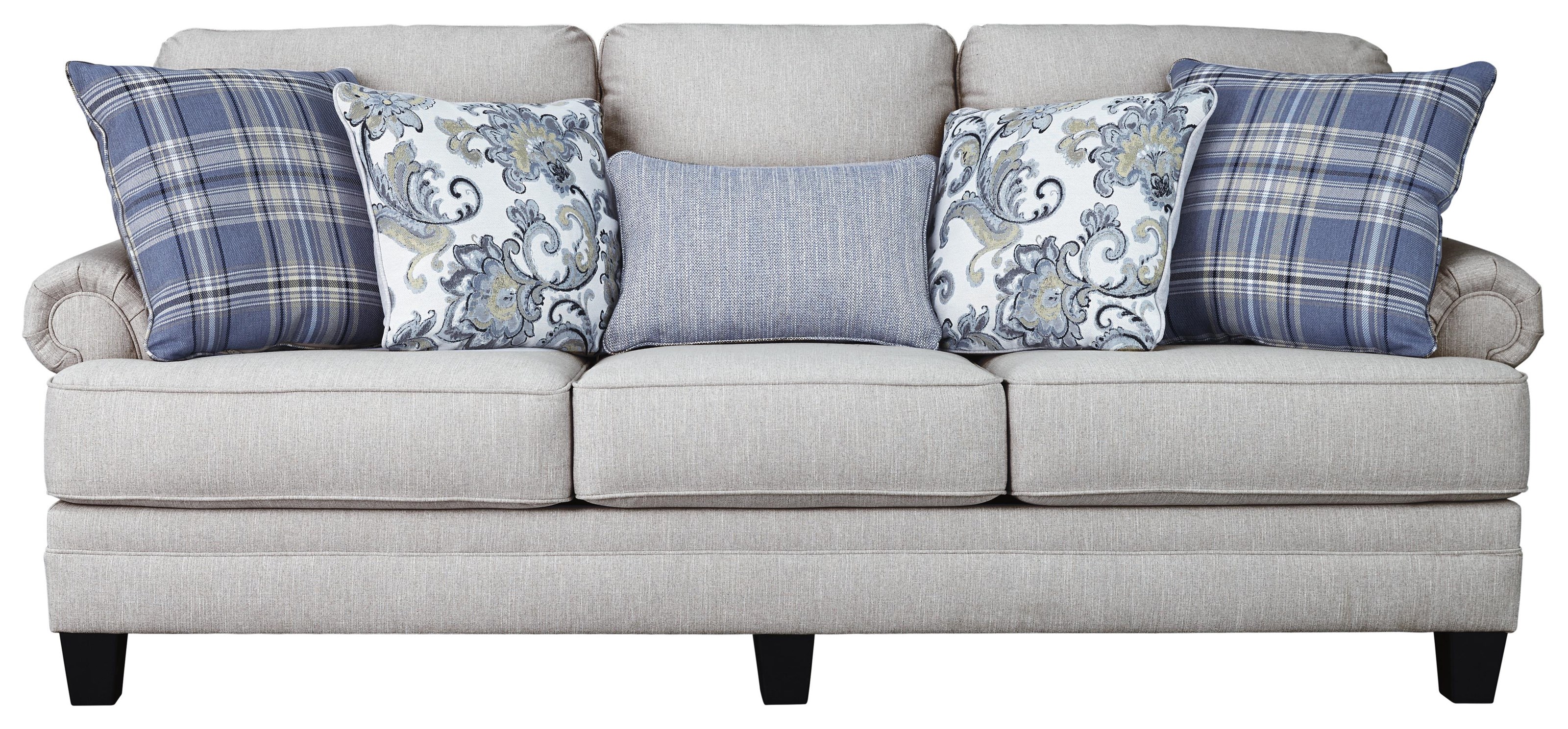 Ashley Furniture Reevesville 1930338 Silver Sofa Sam Levitz