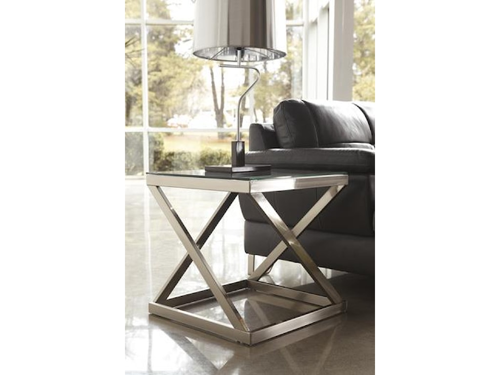 Ashley Furniture Coylin T136 2 Square End Table T136 2 Square End