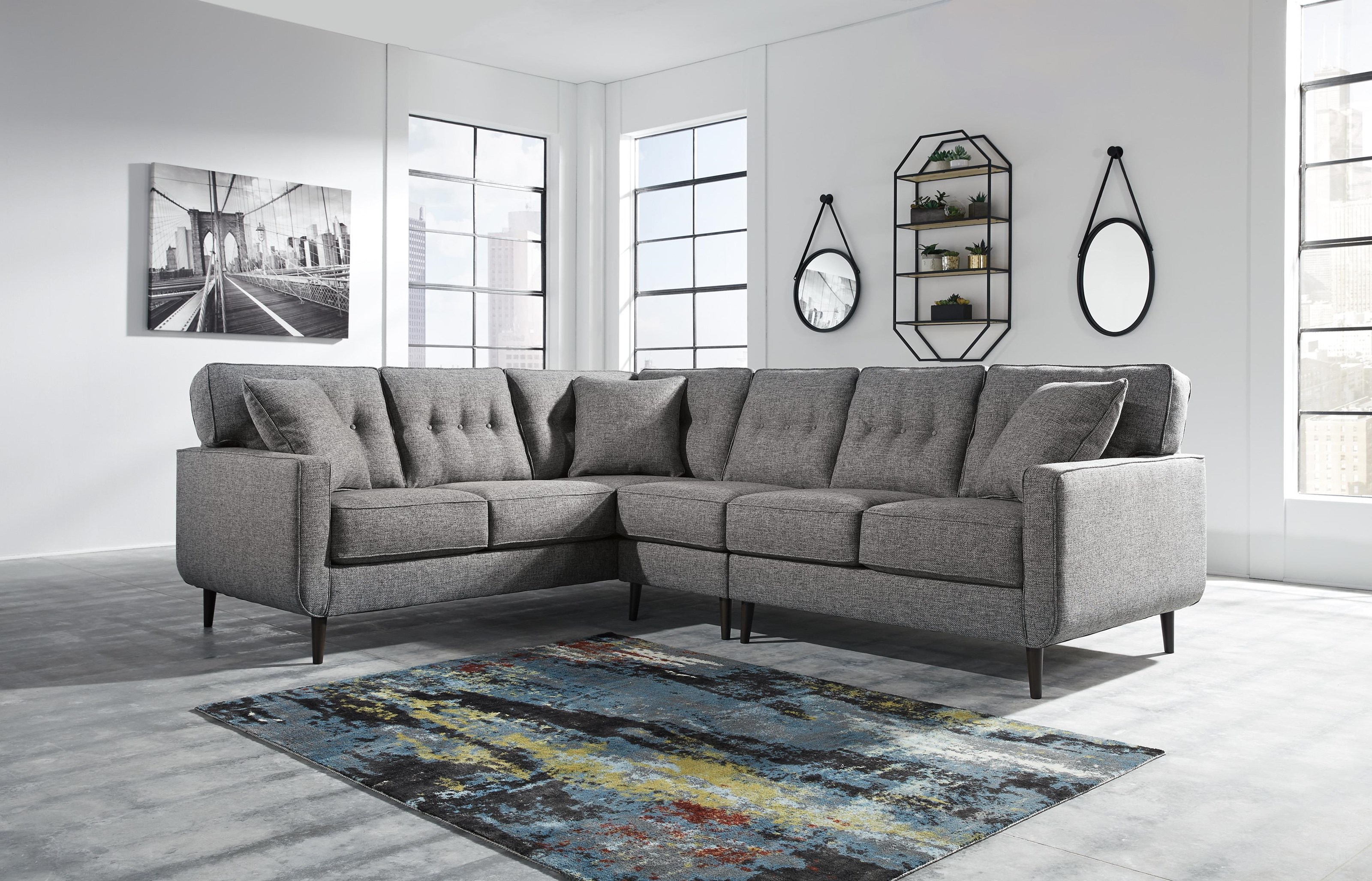 Ashley Furniture Zardoni 11402 48 46 56 3 Piece Left Arm Facing