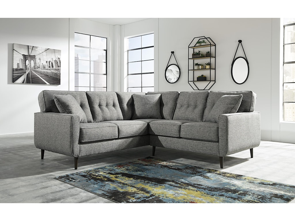 Ashley Furniture Zardoni 11402 48 56 2 Piece Sectional With Left