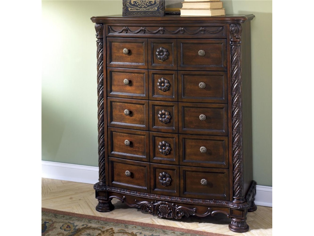 Old World Chest Of Drawers With Half Turned Posts Rotmans Drawer Old World Chest Of Drawers With Half Turned Posts