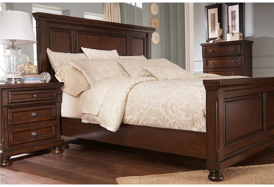 Ashley Furniture Porter B697 58 56 94 California King Panel Bed Northeast Factory Direct Panel Beds