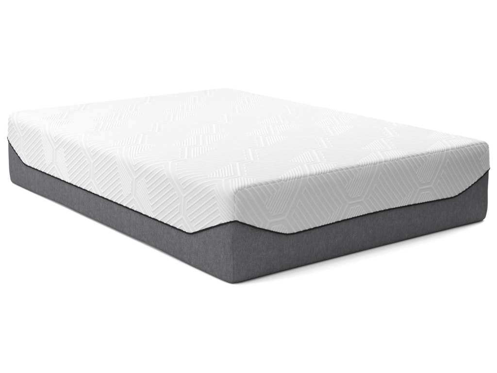 M10 Realign 10 Firm Queen 10" Gel Memory Foam Mattress by Ashley Sleep at Houston