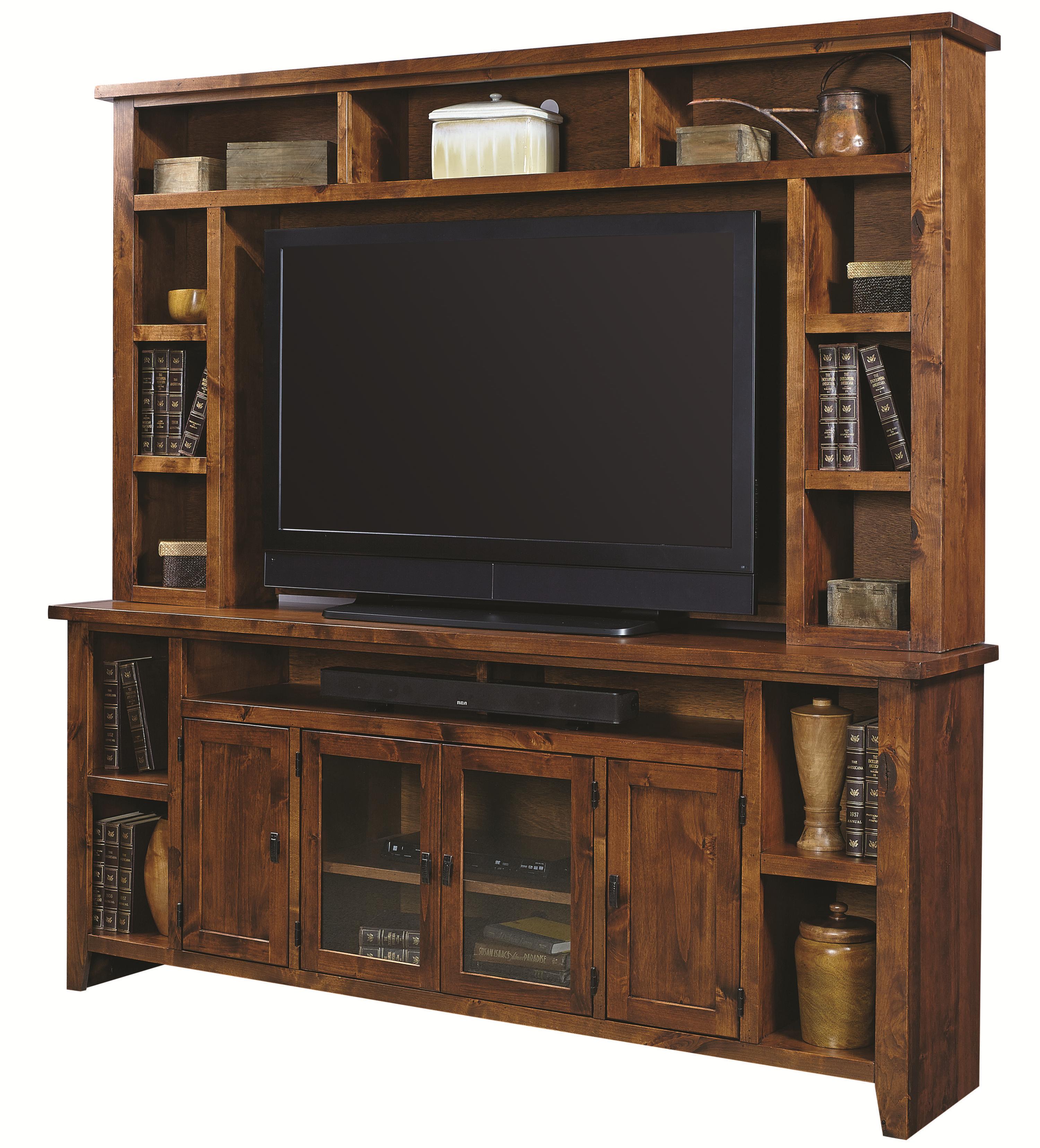 Aspenhome Alder Grove Entertainment Wall Unit With 4 Doors And