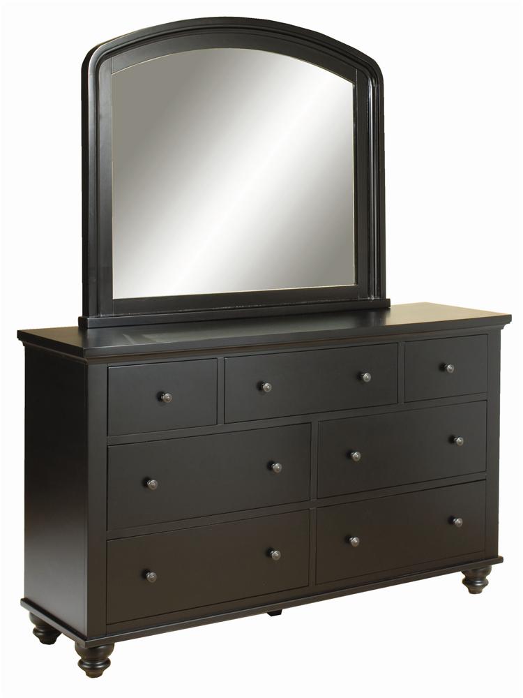 Aspenhome Cambridge 7Drawer Double Dresser & Mirror Combo Colder's Furniture and Appliance