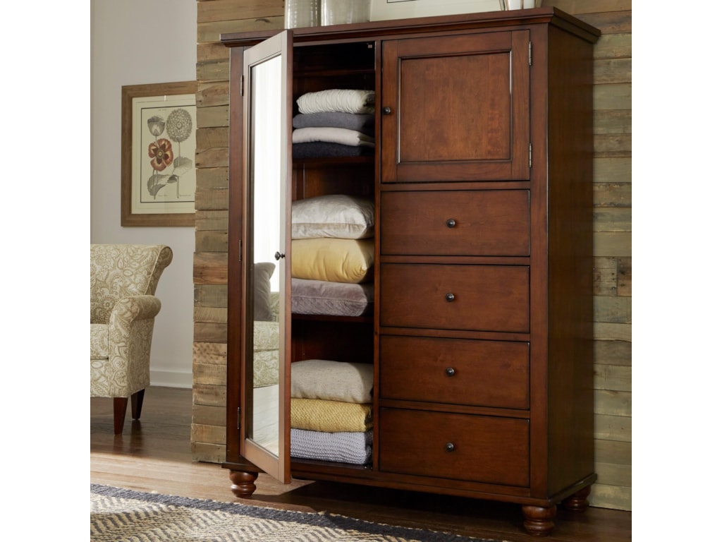 Aspenhome Cambridge4 drawer 2 Door Chiffarobe