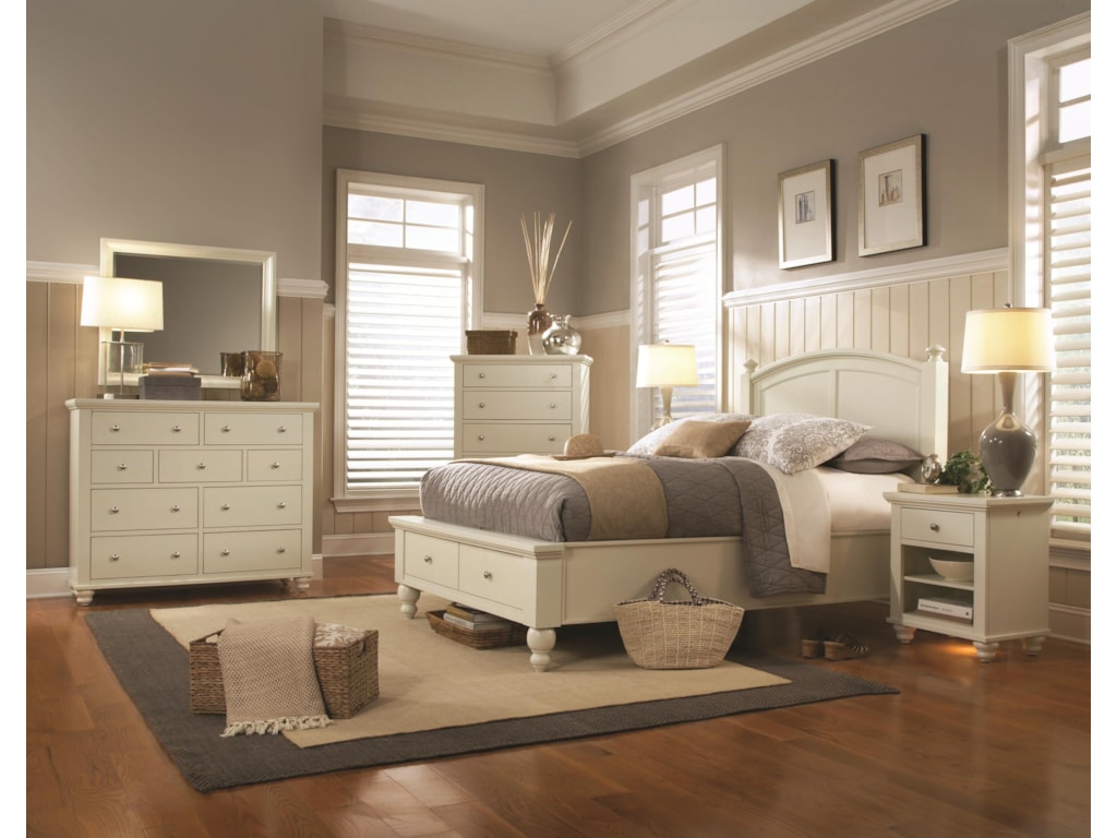 Aspenhome CambridgeFull Panel Storage Bed