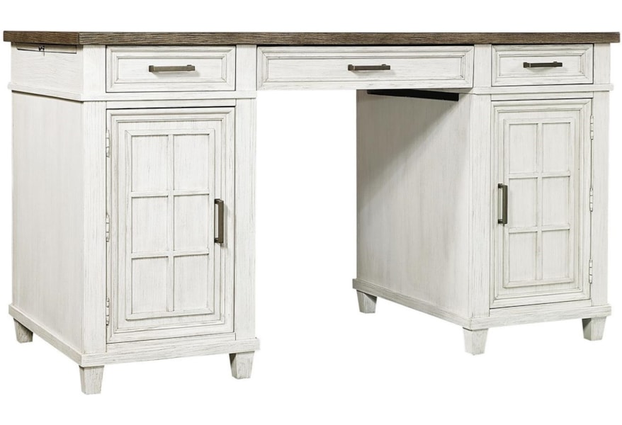 Aspenhome Caraway Casual Counter Height Desk With Pullout Work