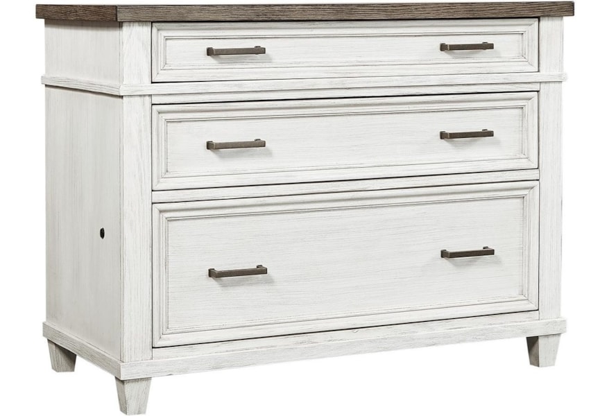 Aspenhome Caraway Casual Lateral File With Removable Dividers And