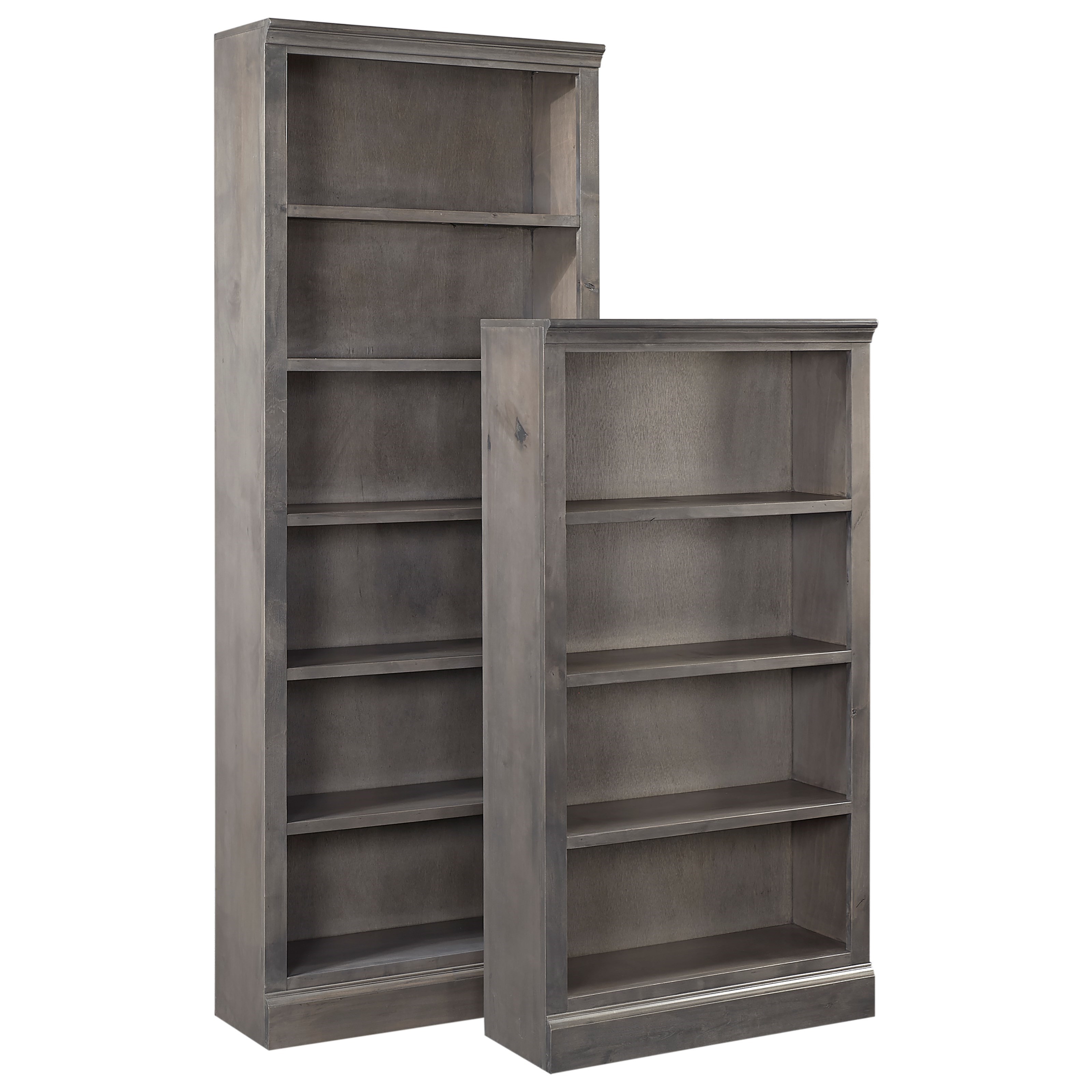 Aspenhome Churchill 72 Bookcase W 4 Fixed Shelves Belfort