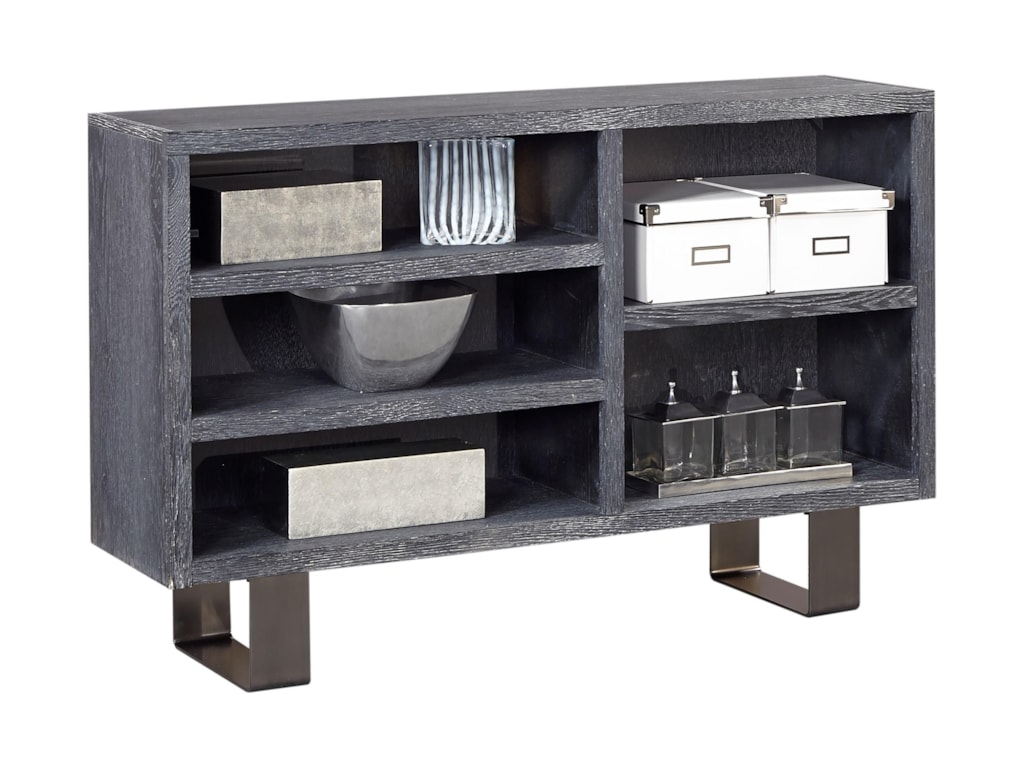 Aspenhome Cityscape Contemporary Console Table With Five Storage Aspenhome Cityscapeconsole Table