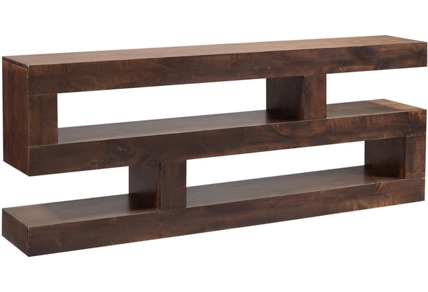 Aspenhome Nova Alder Du975 Tob Transitional 74 Console Table Tv