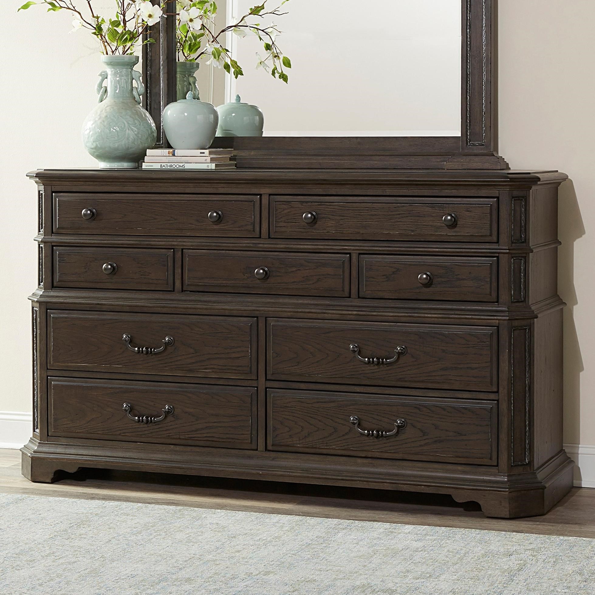 Aspenhome Foxhill Traditional 10 Drawer Master Dresser Zak S