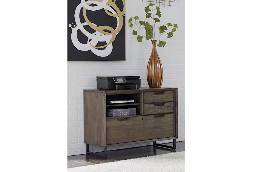 Aspenhome Reyes Contemporary Combo File With Locking Lateral