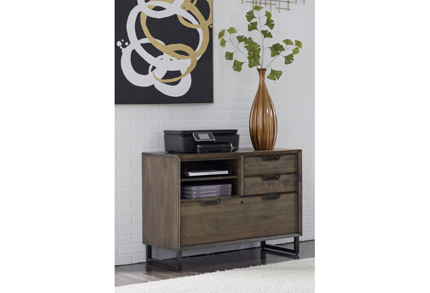 Aspenhome Harper Point Contemporary Combo File With Locking