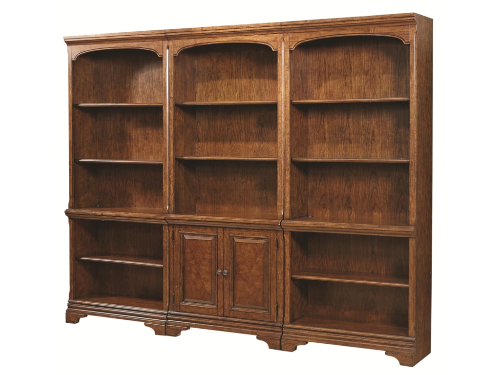 Aspenhome Hawthorne Bookcase Wall With 1 Door Bookcase And 2