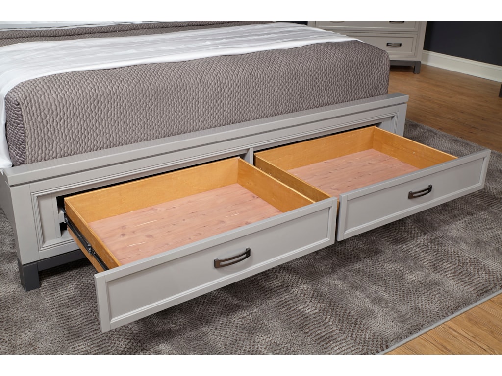 Aspenhome Hyde ParkQueen Storage Bed