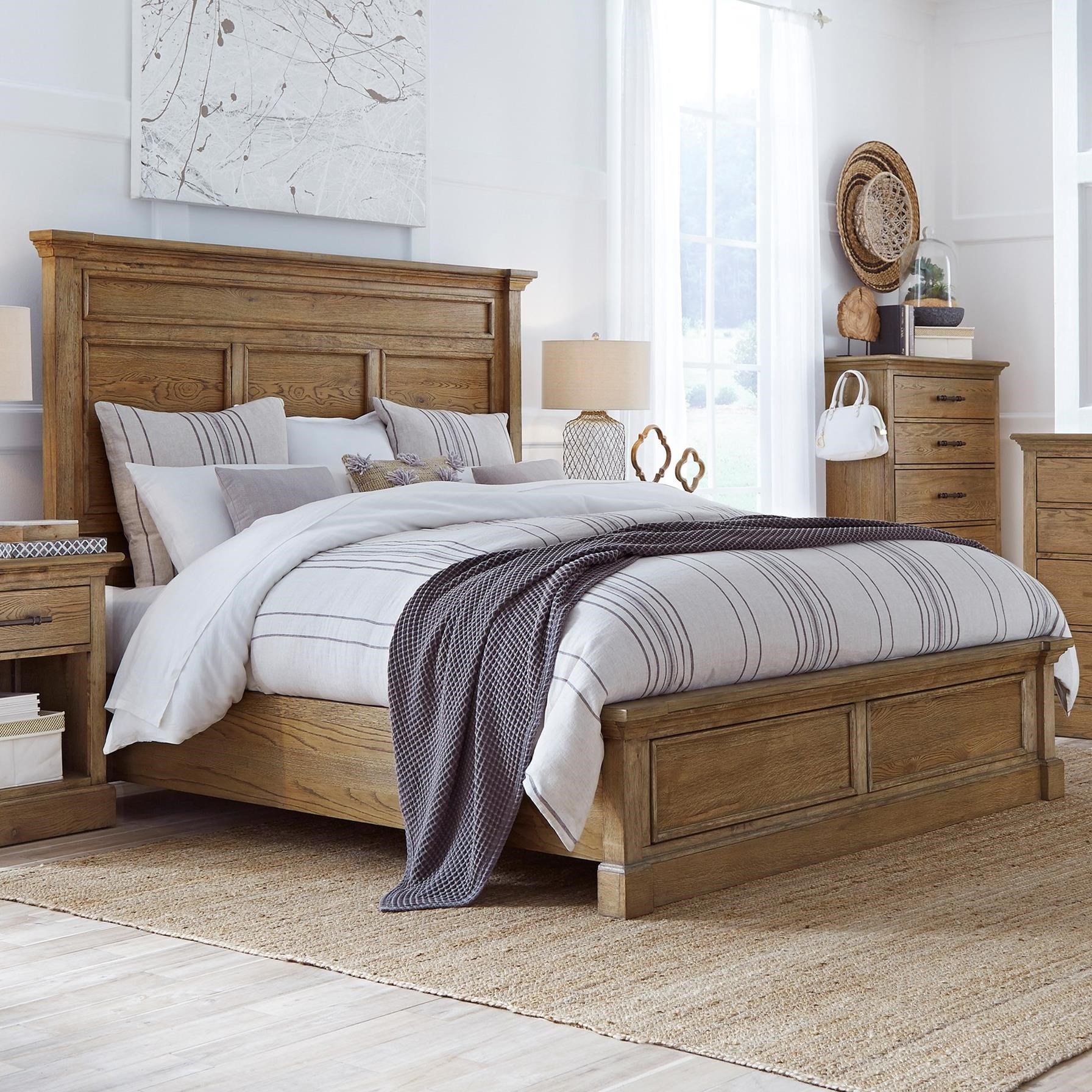 Manchester King Panel Bed